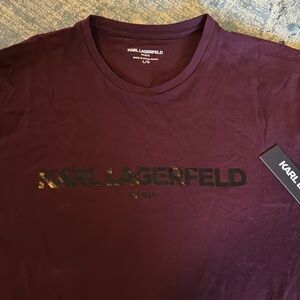 NWT KARL LAGERFELD LARGE MENS T